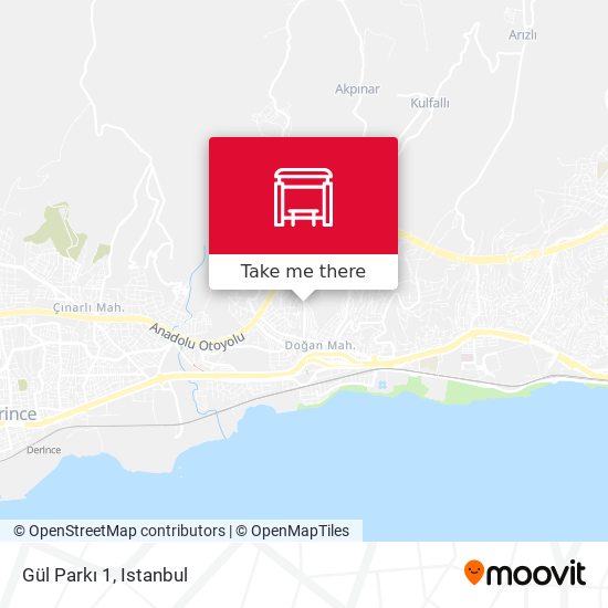 Gül Parkı 1 map