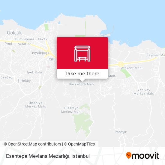 Esentepe Mevlana Mezarlığı map
