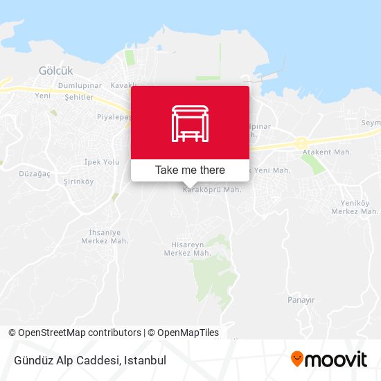 Gündüz Alp Caddesi map