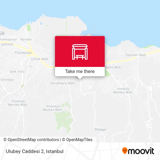 Ulubey Caddesi 2 map