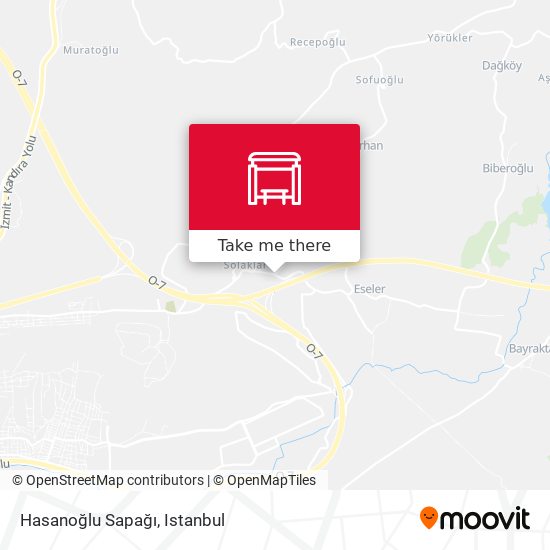 Hasanoğlu Sapağı map