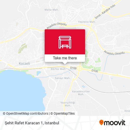 Şehit Rafet Karacan 1 map