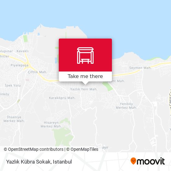 Yazlık Kübra Sokak map