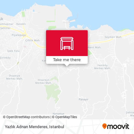 Yazlık Adnan Menderes map