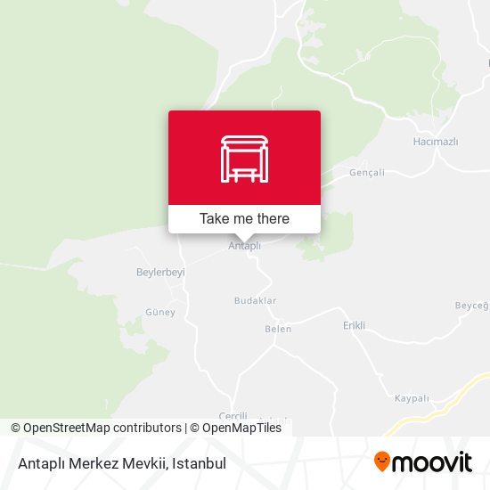Antaplı Merkez Mevkii map