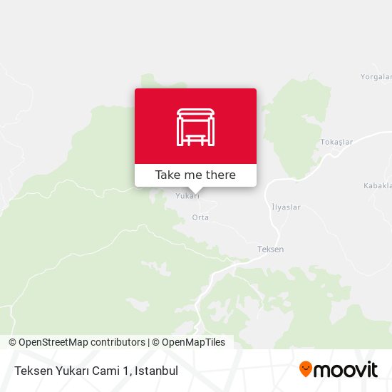Teksen Yukarı Cami 1 map