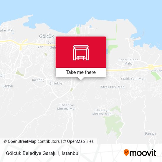 Gölcük Belediye Garajı 1 map