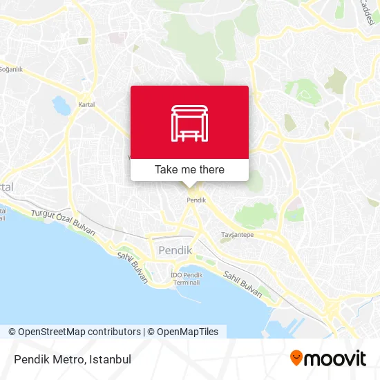 Pendik Metro map