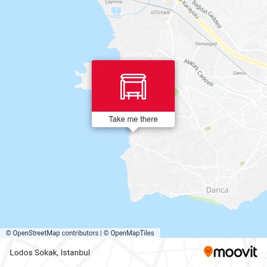 Lodos Sokak map