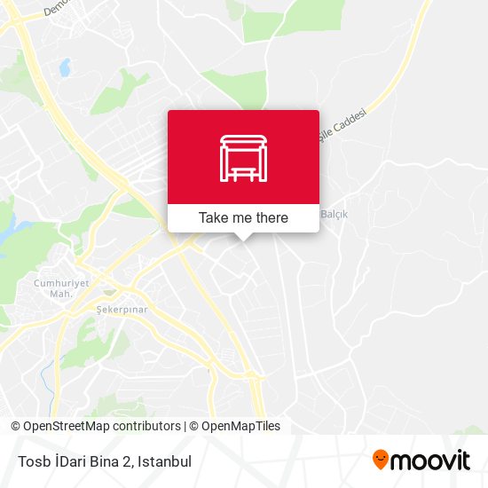 Tosb İDari Bina 2 map