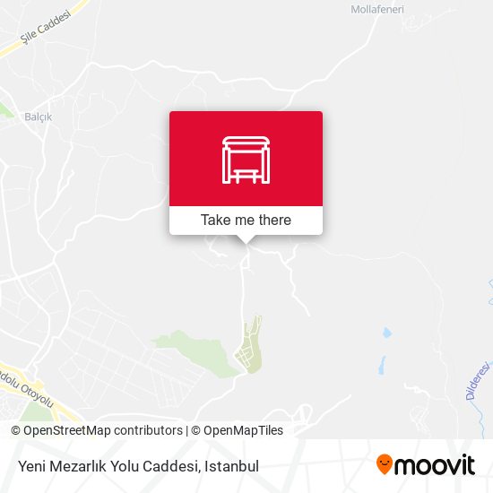 Yeni Mezarlık Yolu Caddesi map