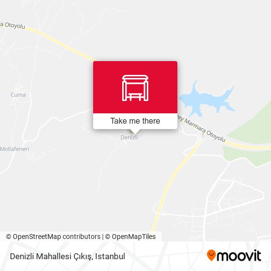 Denizli Mahallesi Çıkış map