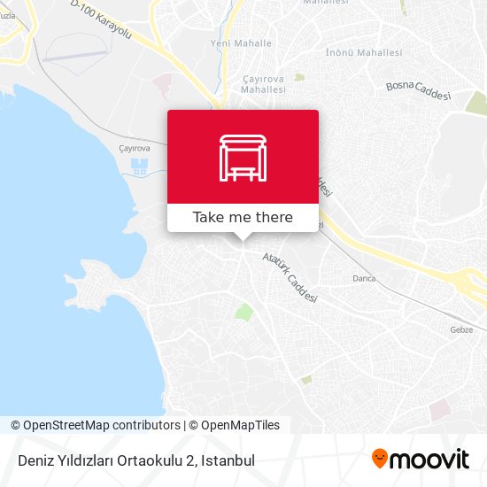 Deniz Yıldızları Ortaokulu 2 map