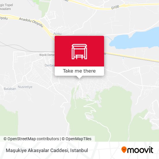Maşukiye Akasyalar Caddesi map