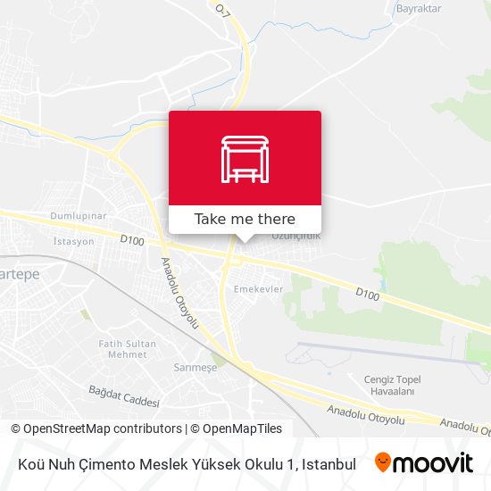 Koü Nuh Çimento Meslek Yüksek Okulu 1 map