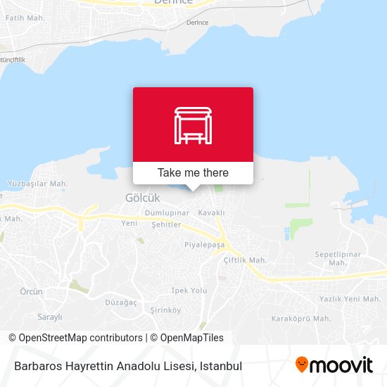Barbaros Hayrettin Anadolu Lisesi map