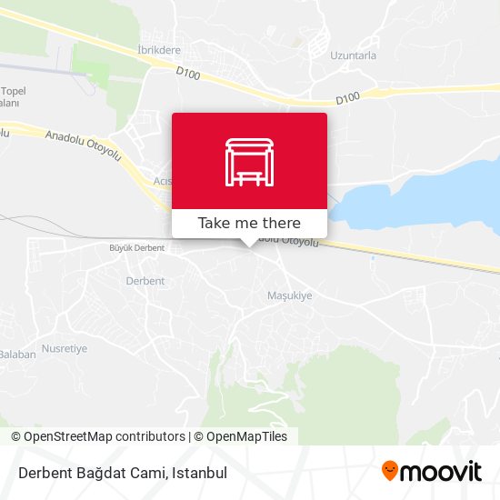 Derbent Bağdat Cami map