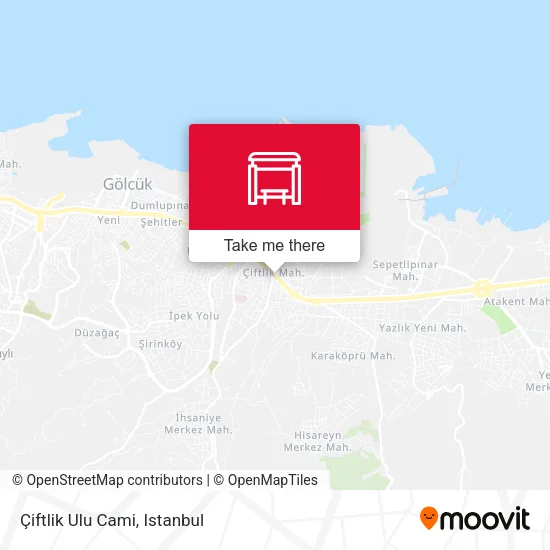 Çiftlik Ulu Cami map