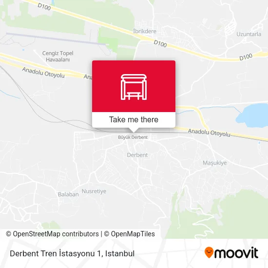 Derbent Tren İstasyonu 1 map