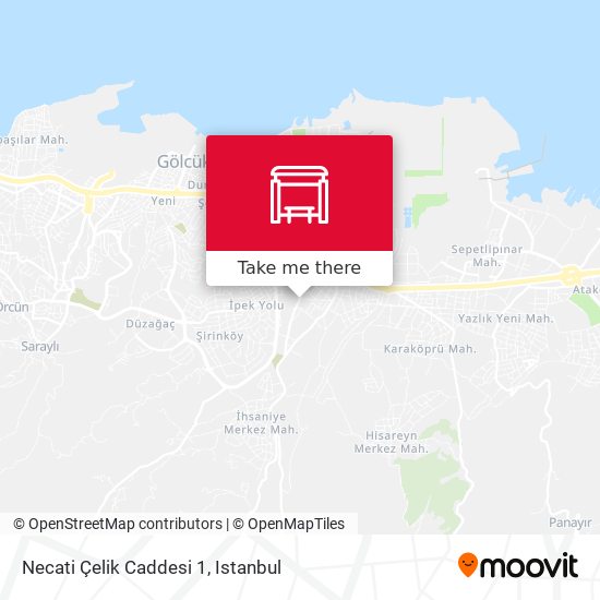 Necati Çelik Caddesi 1 map