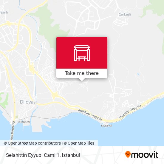 Selahittin Eyyubi Cami 1 map