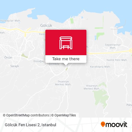 Gölcük Fen Lisesi 2 map