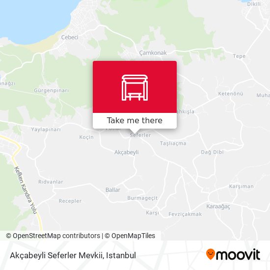 Akçabeyli Seferler Mevkii map