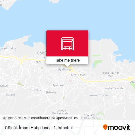Gölcük İmam Hatip Lisesi 1 map