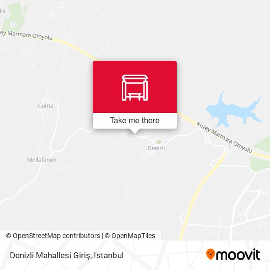 Denizli Mahallesi Giriş map