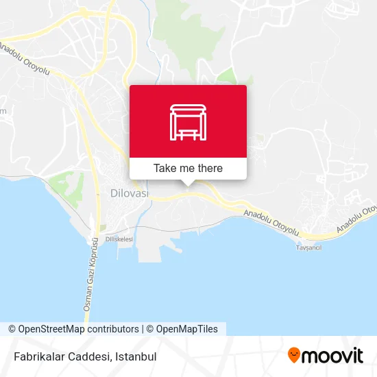 Fabrikalar Caddesi map