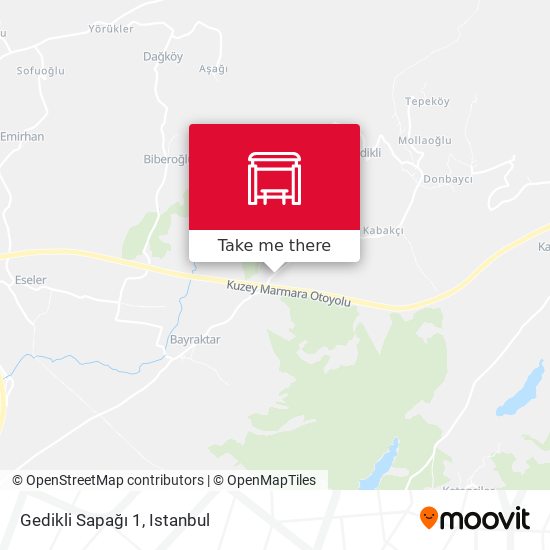 Gedikli Sapağı 1 map