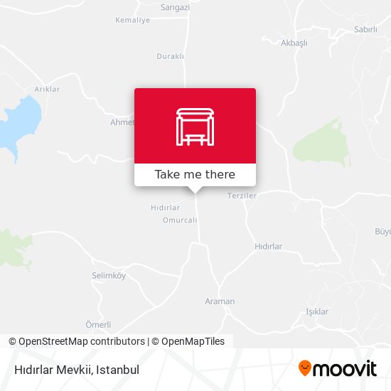 Hıdırlar Mevkii map