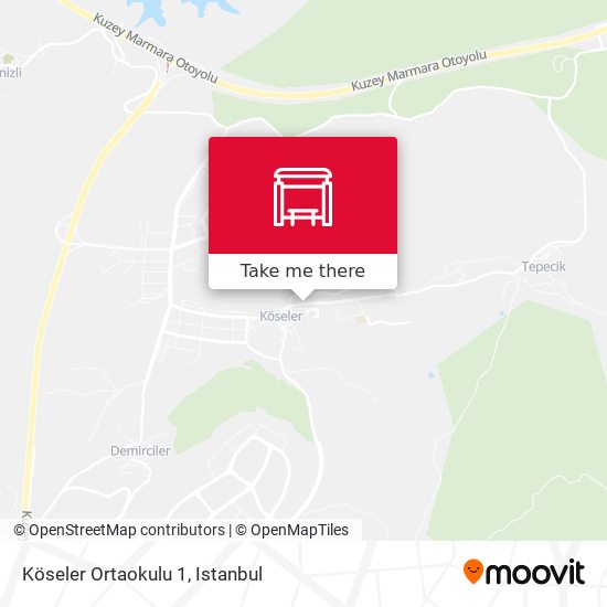 Köseler Ortaokulu 1 map