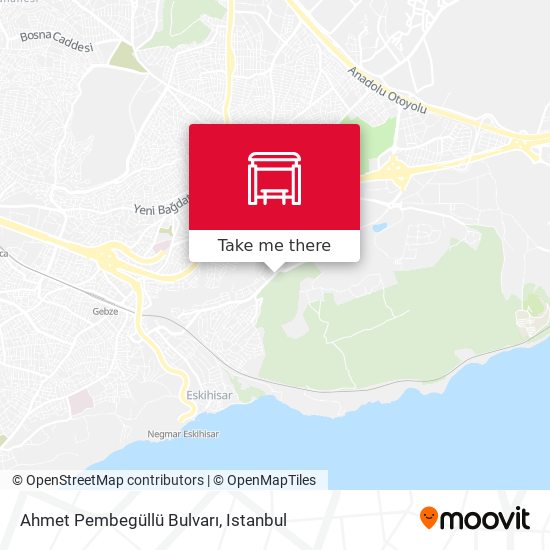 Ahmet Pembegüllü Bulvarı map