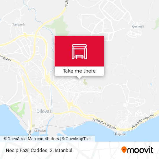 Necip Fazıl Caddesi 2 map