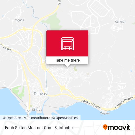 Fatih Sultan Mehmet Cami 3 map