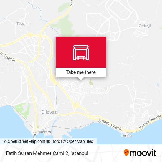 Fatih Sultan Mehmet Cami 2 map