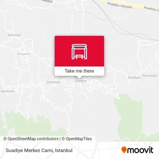 Suadiye Merkez Cami map