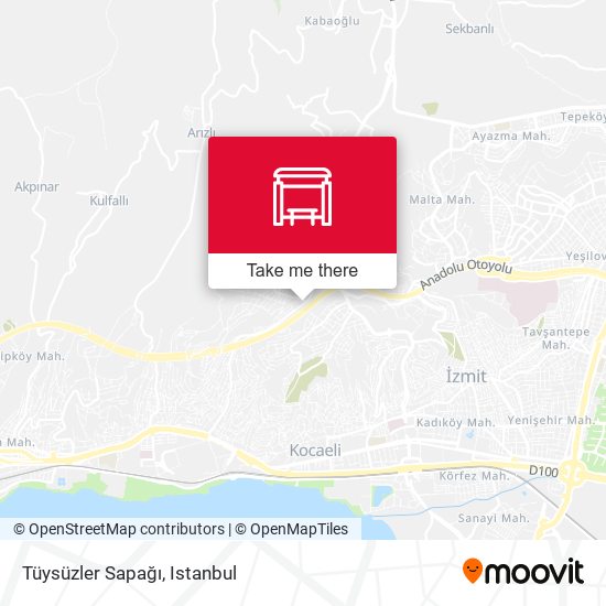 Tüysüzler Sapağı map