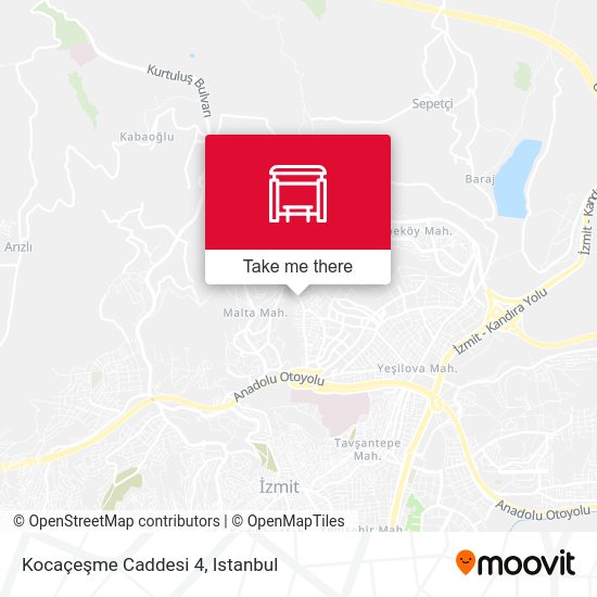 Kocaçeşme Caddesi 4 map