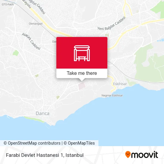 Farabi Devlet Hastanesi 1 map