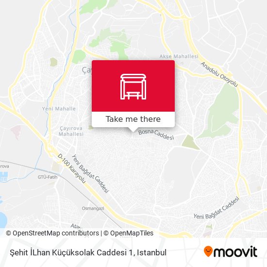 Şehit İLhan Küçüksolak Caddesi 1 map