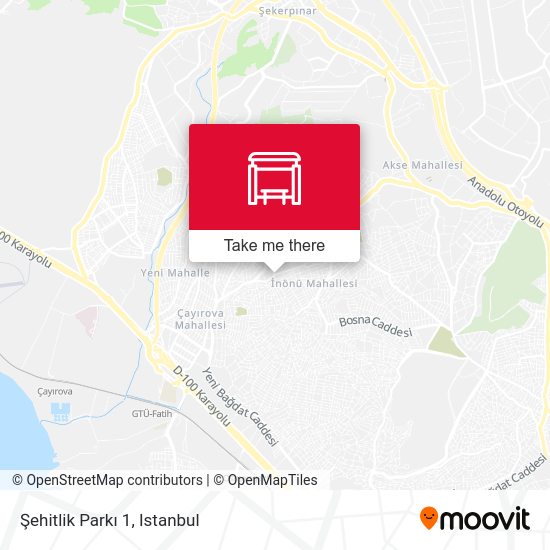 Şehitlik Parkı 1 map