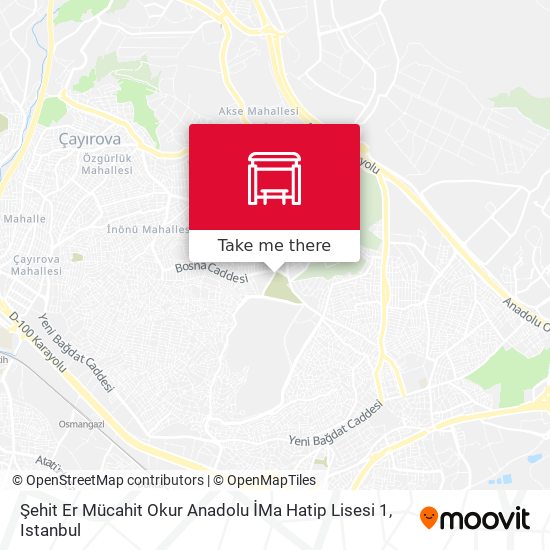 Şehit Er Mücahit Okur Anadolu İMa Hatip Lisesi 1 map