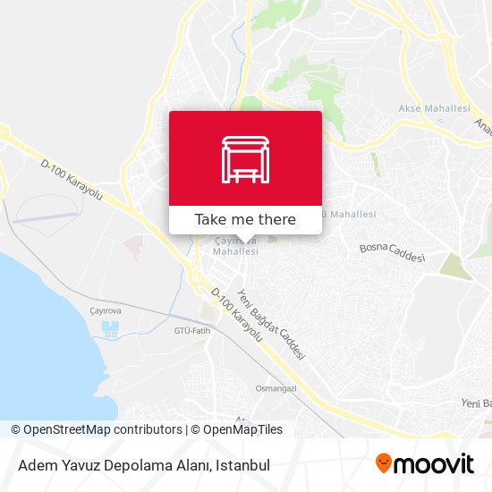 Adem Yavuz Depolama Alanı map
