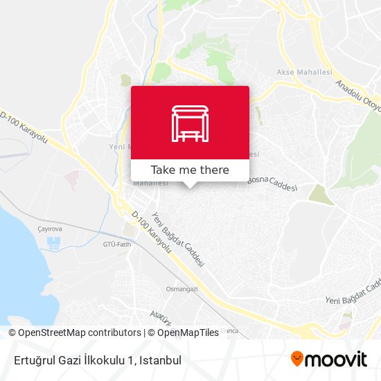 Ertuğrul Gazi İlkokulu 1 map