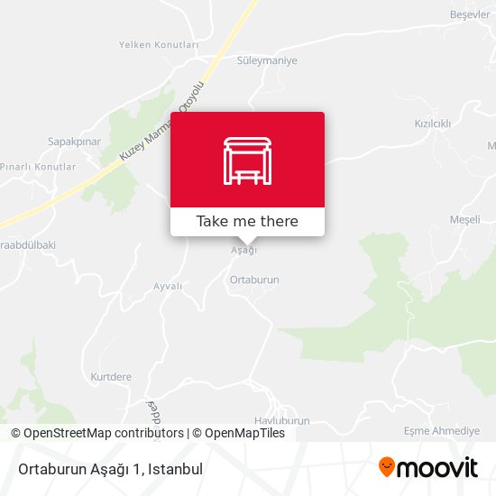 Ortaburun Aşağı 1 map