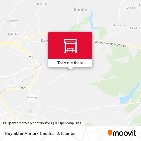 Bayraktar Atatürk Caddesi 3 map