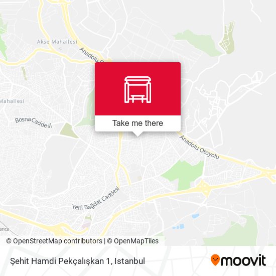 Şehit Hamdi Pekçalışkan 1 map