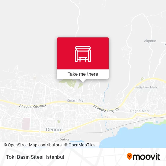 Toki Basın Sitesi map